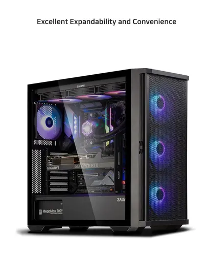 Zalman кутия Case EATX - Z10 PLUS - Tempered Glass - image 8