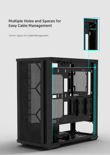 Zalman кутия Case EATX - Z10 - Mesh - image 15