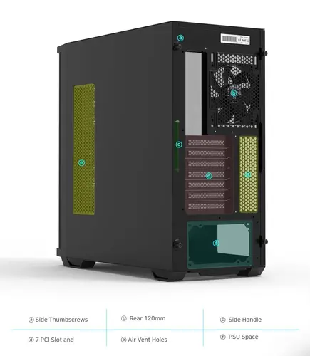 Zalman кутия Case EATX - Z10 - Mesh - image 17
