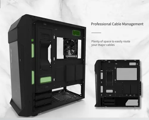 Zalman Кутия за компютър Case ATX - Z1 PLUS - image 11