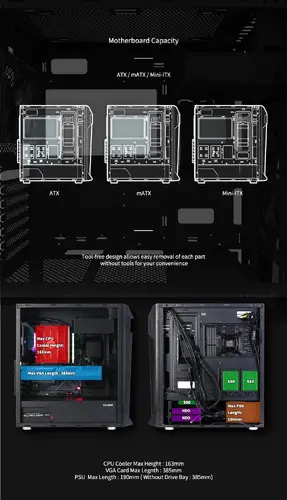 Zalman Кутия за компютър Case ATX - Z1 PLUS - image 15