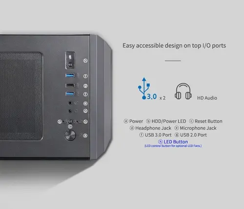 Zalman Кутия за компютър Case ATX - Z1 PLUS - image 9