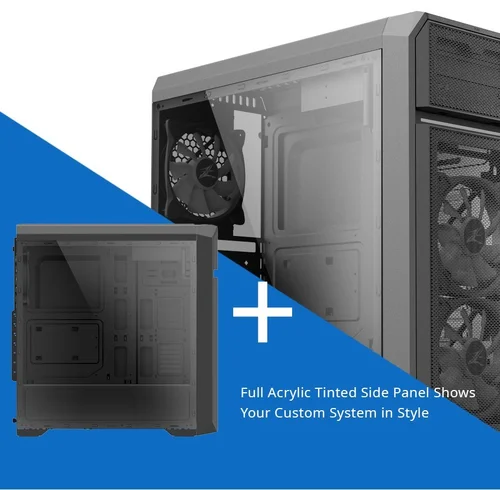 Zalman кутия за компютър Case ATX - N5 OF - 3 x 120mm White LED - image 10