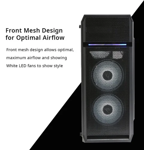 Zalman кутия за компютър Case ATX - N5 OF - 3 x 120mm White LED - image 11
