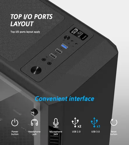 Zalman кутия за компютър Case ATX - ZM-S3 - image 7