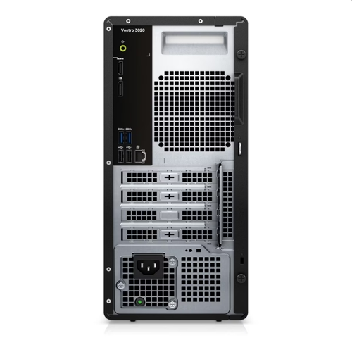 Настолен компютър, Dell Vostro 3020 MT, Intel Core i3-13100 (4-Core, 12MB Cache, 3.4 GHz to 4.5 GHz), 8GB, 8Gx1, DDR4, 3200MHz, 256GB M.2 PCIe NVMe, Intel UHD Graphics 730, Wi-Fi 6, BT, Keyboard&Mouse, Ubuntu, 3Y PS - image 1