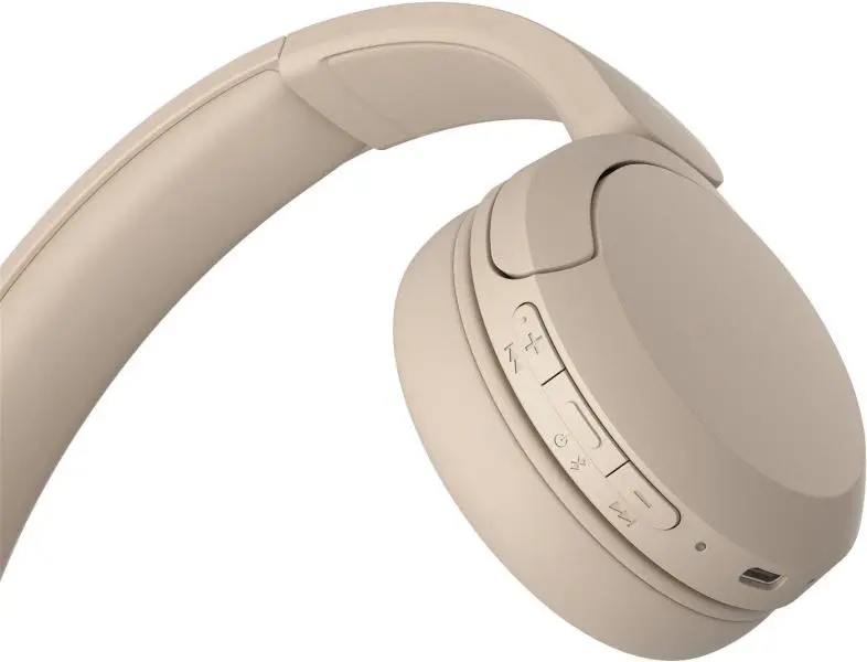 Слушалки, Sony Headset WH-CH520, cream - image 5