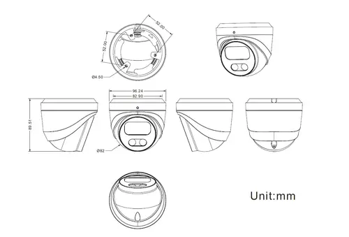Longse охранителна камера IP Camera Dome - CMSBFG200 - 2MP, PoE, 3.6mm - image 10