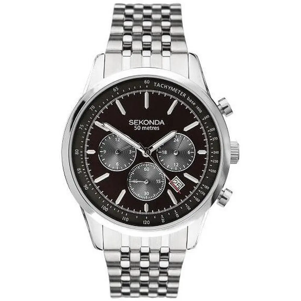 Мъжки аналогов часовник Sekonda Chronograph - S-1835.00