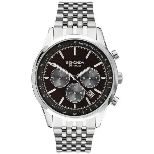 Мъжки аналогов часовник Sekonda Chronograph - S-1835.00 - 1
