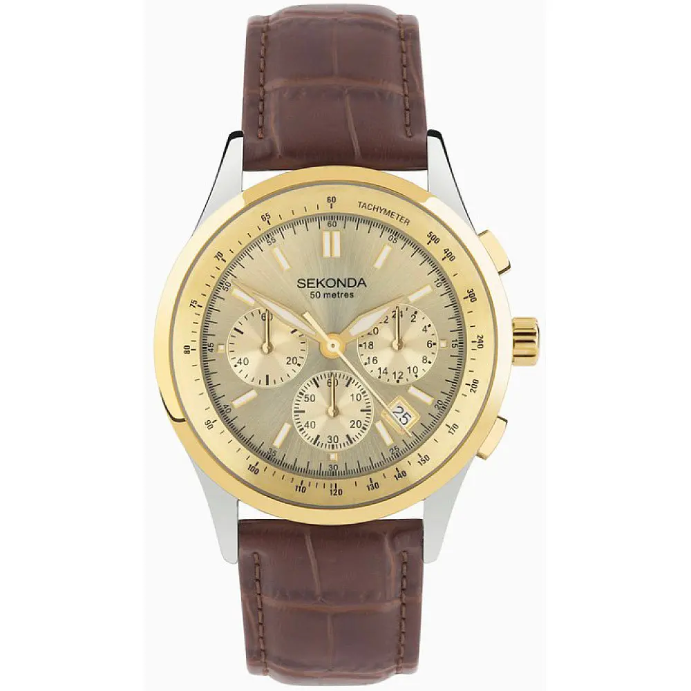 Мъжки аналогов часовник Sekonda Racer Chronograph - S-30110.00