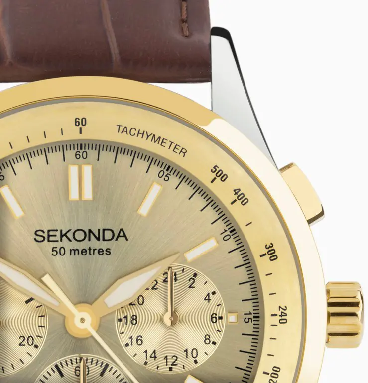 Ανδρικό αναλογικό ρολόι Sekonda Racer Chronograph - S-30110.00 - image 2