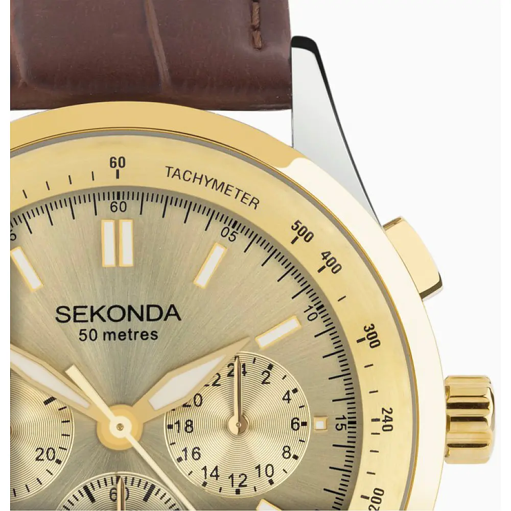 Мъжки аналогов часовник Sekonda Racer Chronograph - S-30110.00 - image 2