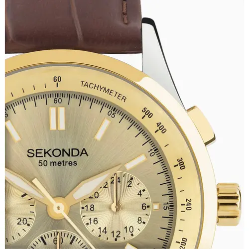 Мъжки аналогов часовник Sekonda Racer Chronograph - S-30110.00 - image 2