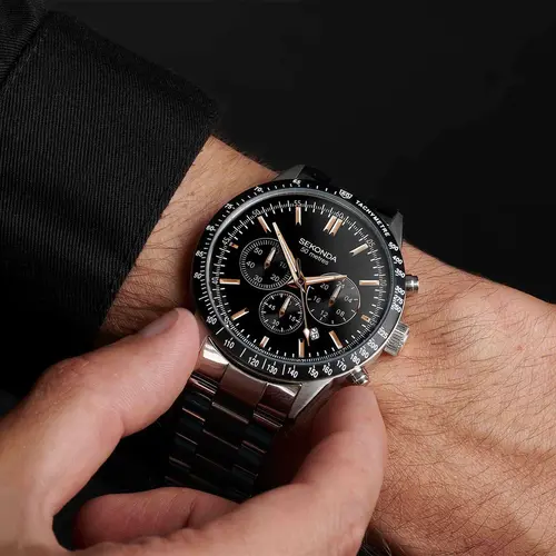 Ceas analogic pentru bărbați Sekonda Velocity Chronograph - S-30023.00 - 5