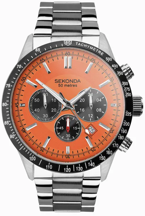 Ceas analogic pentru bărbați Sekonda Velocity Chronograph - S-30025.00