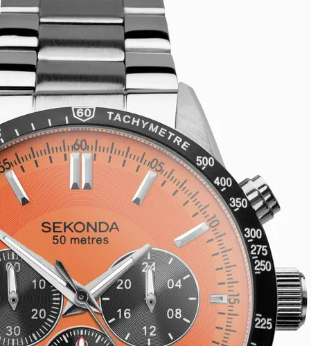 Ανδρικό αναλογικό ρολόι Sekonda Velocity Chronograph - S-30025.00 - 3
