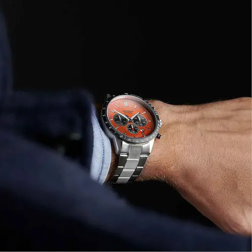 Мъжки аналогов часовник Sekonda Velocity Chronograph - S-30025.00 - image 4