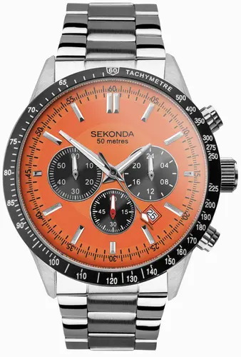 Ceas analogic pentru bărbați Sekonda Velocity Chronograph - S-30025.00 - 1