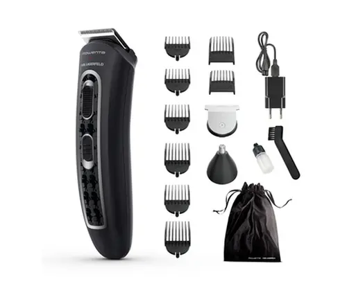 Машинка за подстригване, Rowenta TN911LF0 MALE BEAUTY MULTIGROOM KIT