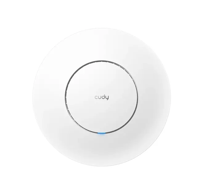 Аксес-пойнт, Cudy AP1300 Wi-Fi Gigabit Access Point AC1200 Dual Band Ceiling Mount Access Point, 867Mbps at 5GHz + 300Mbps at 2.4GHz, 1 x GbE RJ45 Port, Support 12V DC or 802.3af PoE or Passive PoE, 12V DC adapter not included