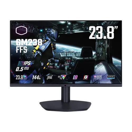 Монитор Cooler Master GM238-FFS 23.8" IPS Full HD, 0.5ms, 144Hz