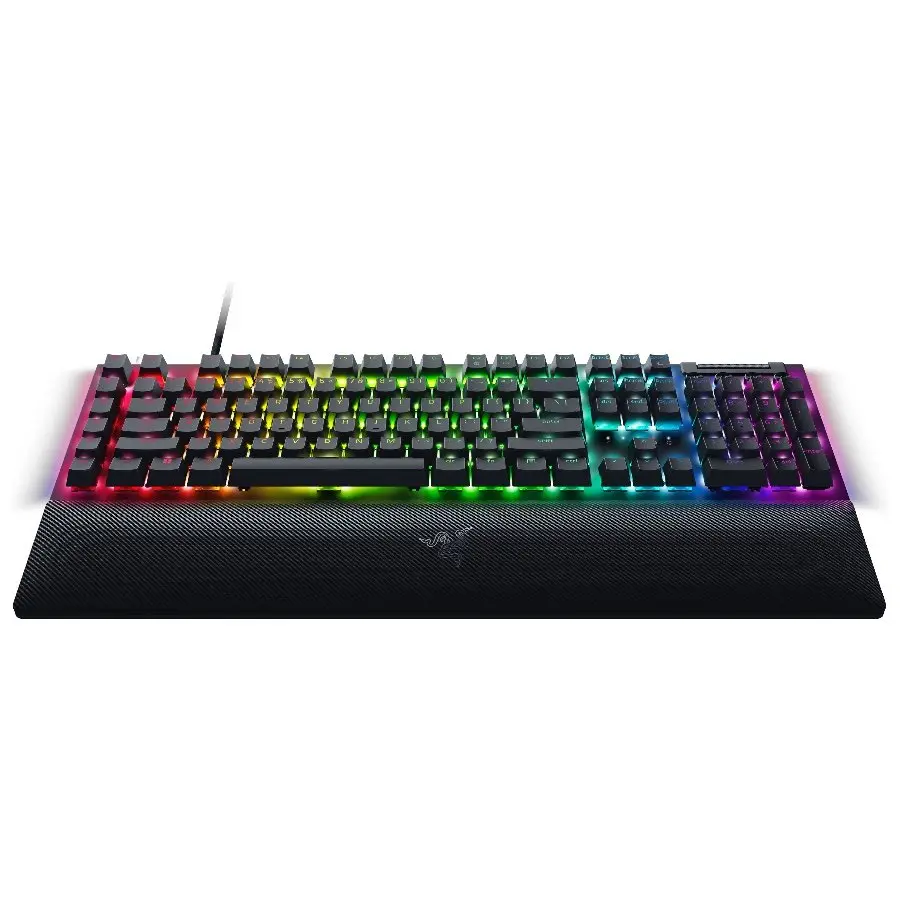 Razer BlackWidow V4 Mechanical Gaming Keyboard, US Layout, Green Switch, Razer Chroma™ RGB, 6 Macro Keys, Lubricated Stabilizers, Media Keys, Magnetic Wrist Rest, Up to 8000 Hz Polling Rate, Detachable Type C Cable - image 2