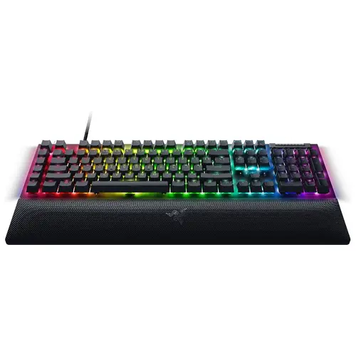 Tastatură mecanică de gaming Razer BlackWidow V4, aspect US, Green Switch, Razer Chroma™ RGB, 6 taste macro, stabilizatoare lubrifiate, taste media - 3