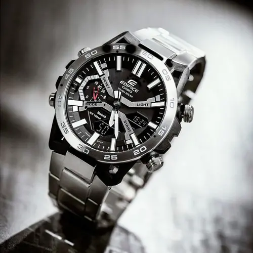Мъжки часовник Casio Edifice Bluetooth Solar - ECB-2000D-1AEF - image 1