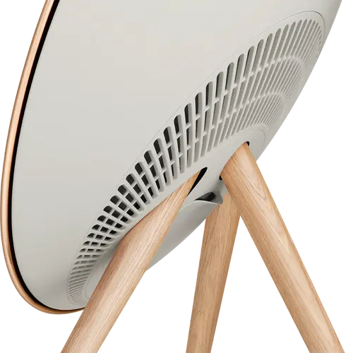 Beosound A9 5th Gen Speaker Gold Tone (Back Sand/Cover Golden/Legs White Oak) - image 3