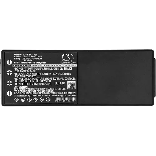 Baterie pentru telecomandă de macara Liebherr; HBC CS-FBA210BL 6V 2000mAh Cameron Sino - 1