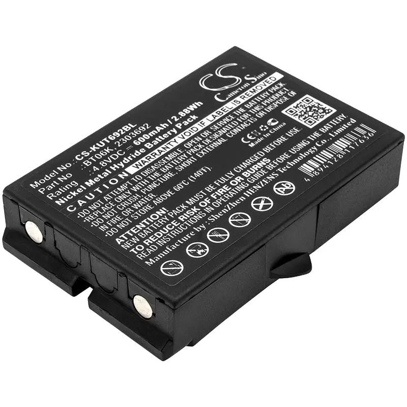 Baterie pentru telecomandă de macara IKUSI CS-KUT692BL NIMH 4,8V 600mAh Cameron Sino - image 2