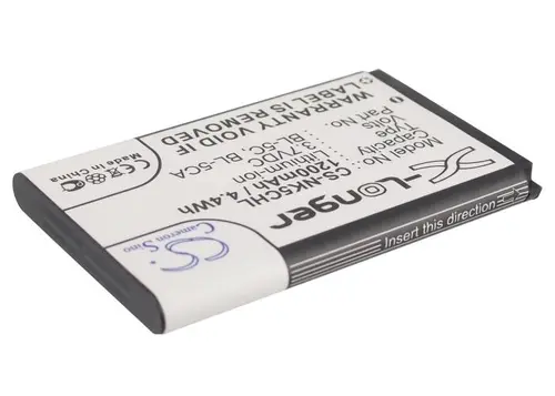 Батерия за телефон CAMERON SINO BL-5C, за Nokia 105 2700 3110 5130 6230 E50, 3.7V, 1200mAh - image 1