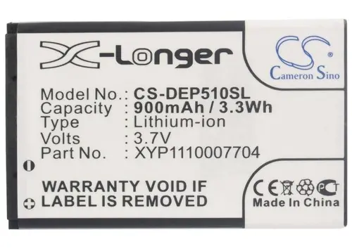 Μπαταρία για τηλέφωνο DORO 1360 1362 CS-DEP510SL 3,7V 900mAh LiIon CAMERON SINO - 1