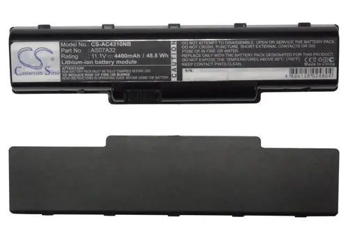 Батерия за лаптоп CAMERON SINO, Acer Aspire 4310/4520/4710/4920/4930G AS07A41/ASO7A42, 11.1V, 4400mAh - image 1
