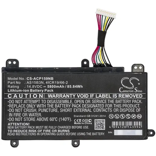 Baterie pentru laptop CAMERON SINO AS15B3N, pentru Acer Predator 15 G9-591, G9-592, G9-593, 17, G9-791, G9-792, G9-793, 17X, GX-791, GX-792, 21X - 1