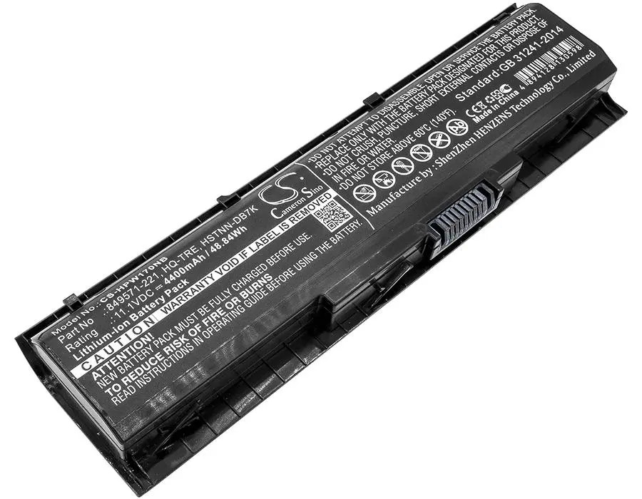 Батерия  за лаптоп HP OMEN 17; Pavilion 17  HSTNN-DB7KPA06 CS-HPW170NB 11.1V 4400mAh Cameron Sino - image 1
