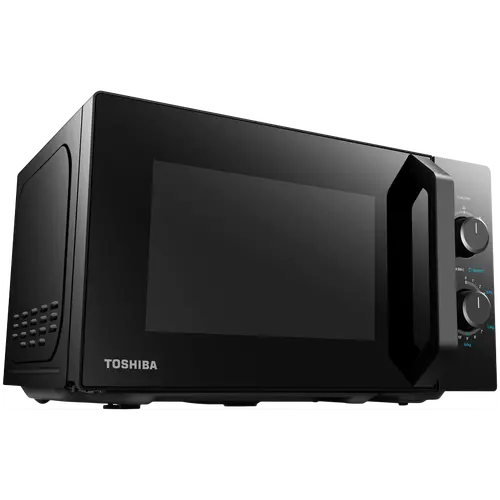 Microwave oven, volume 20L, mechanical control, 800W, 5 power levels, LED lighting, defrosting, cooking end signal, black - image 4