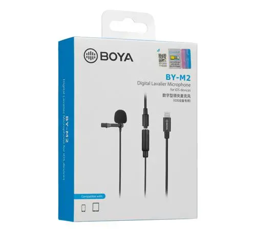 Микрофон брошка BOYA BY-M2, Lightning - image 8