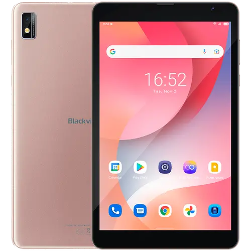 Blackview Tab 6 LTE+WiFi 3GB/32GB, 8-inch HD+ 800x1280 IPS, Quad-core, 2MP Front/5MP Back Camera, Battery 5580mAh, Type-C, Android 11, Dual SIM, SD card slot, Gold