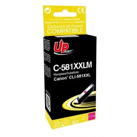 Κασέτα μελανιού UPRINT CLI-581 XXL, CANON PIXMA TS9150/TS6151/TS8152/TS6150, Yellow