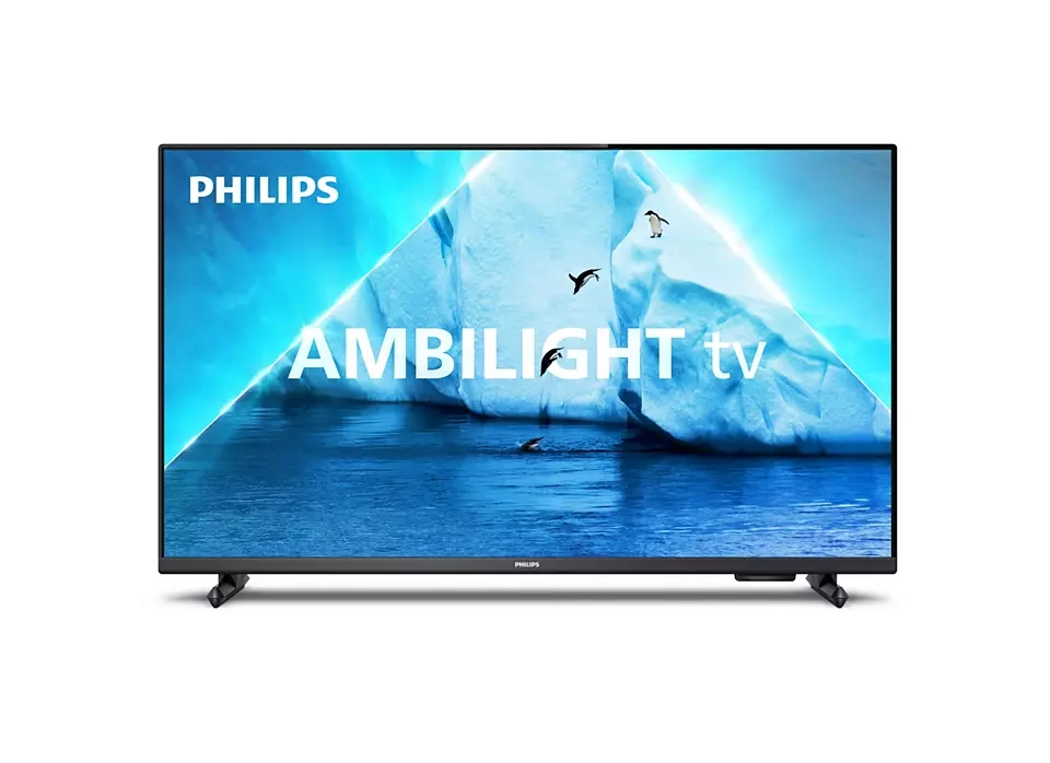 Телевизор, Philips 32PFS6908/12, 32" FHD LED 1920x1080, DVB-T2/C/S2, Ambilight 3, HDR 10+, HLG, Dolby Vision, Dolby Atmos, Smart, New OS, Pixel Precise UHD Quad Core, 8GB, HDMI*3, USB*2, Cl+, 802.11n, Lan, 12W RMS, Black