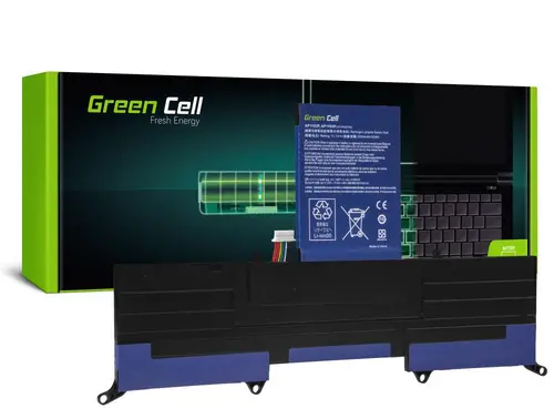 Батерия  за лаптоп GREEN CELL ACER ASPIRE S3  AP11D3F GREENCELL  LiPo, 11.1V, 3000mAh - image 1
