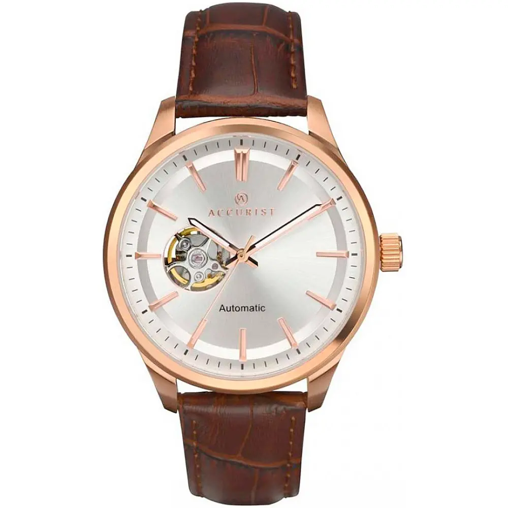 Мъжки автоматичен часовник Accurist Classic Open Heart - A-7702
