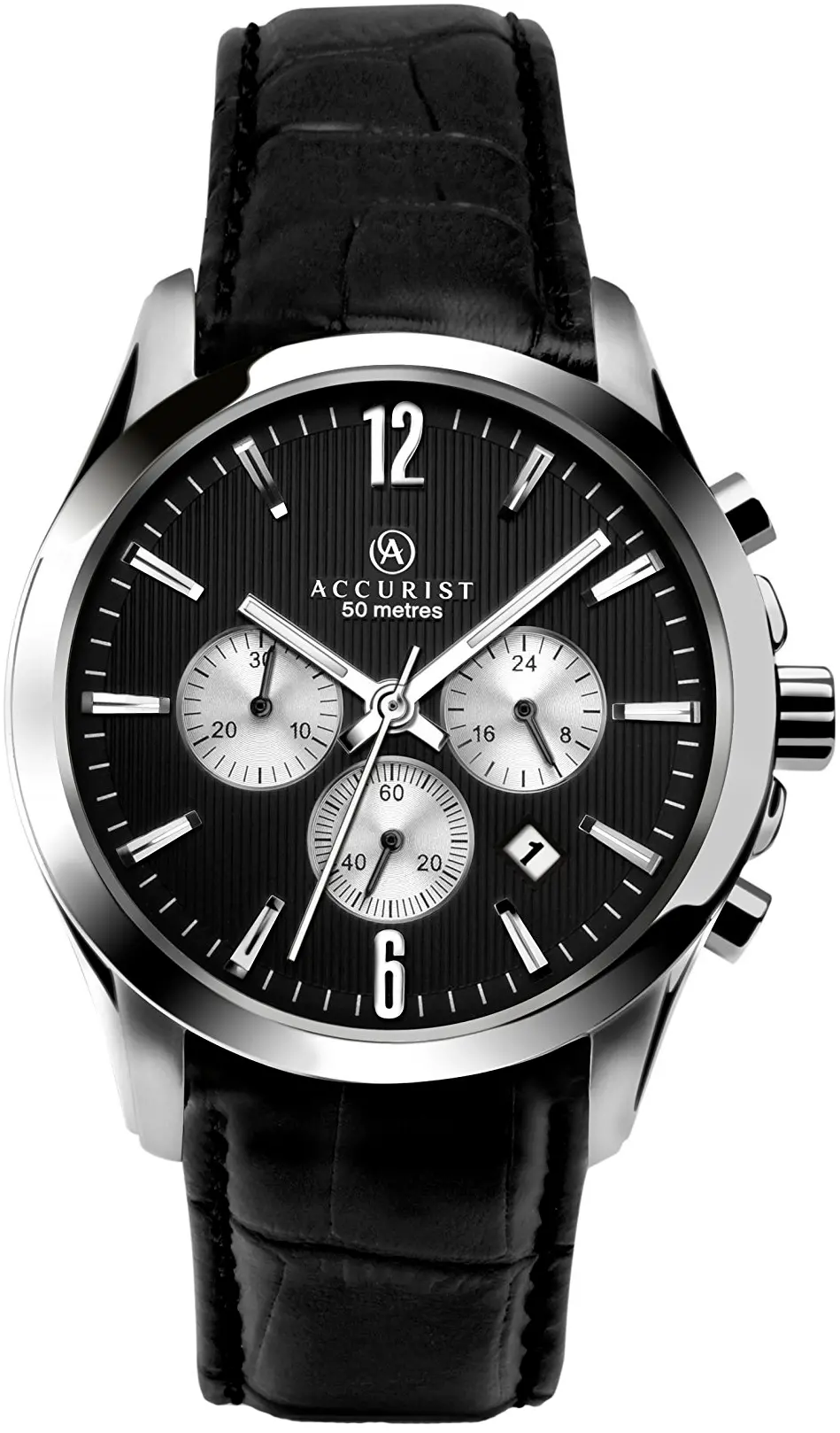 Мъжки аналогов часовник Accurist Chronograph - A-7064