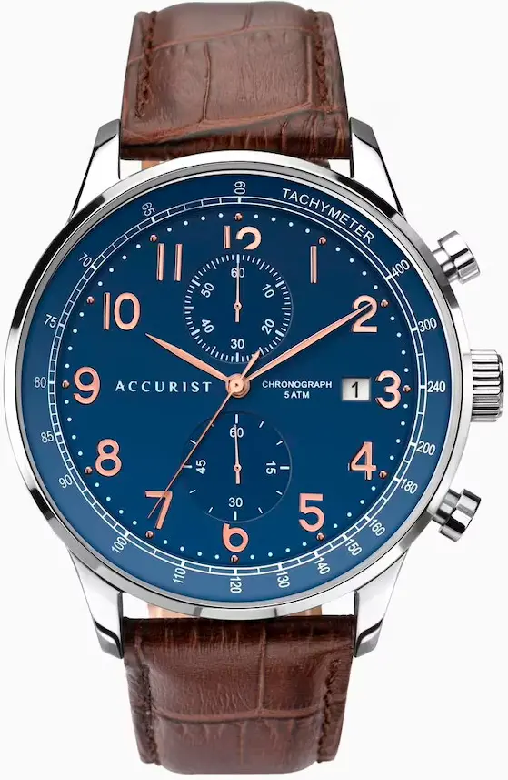 Ανδρικό αναλογικό ρολόι Accurist Chronograph - A-7196