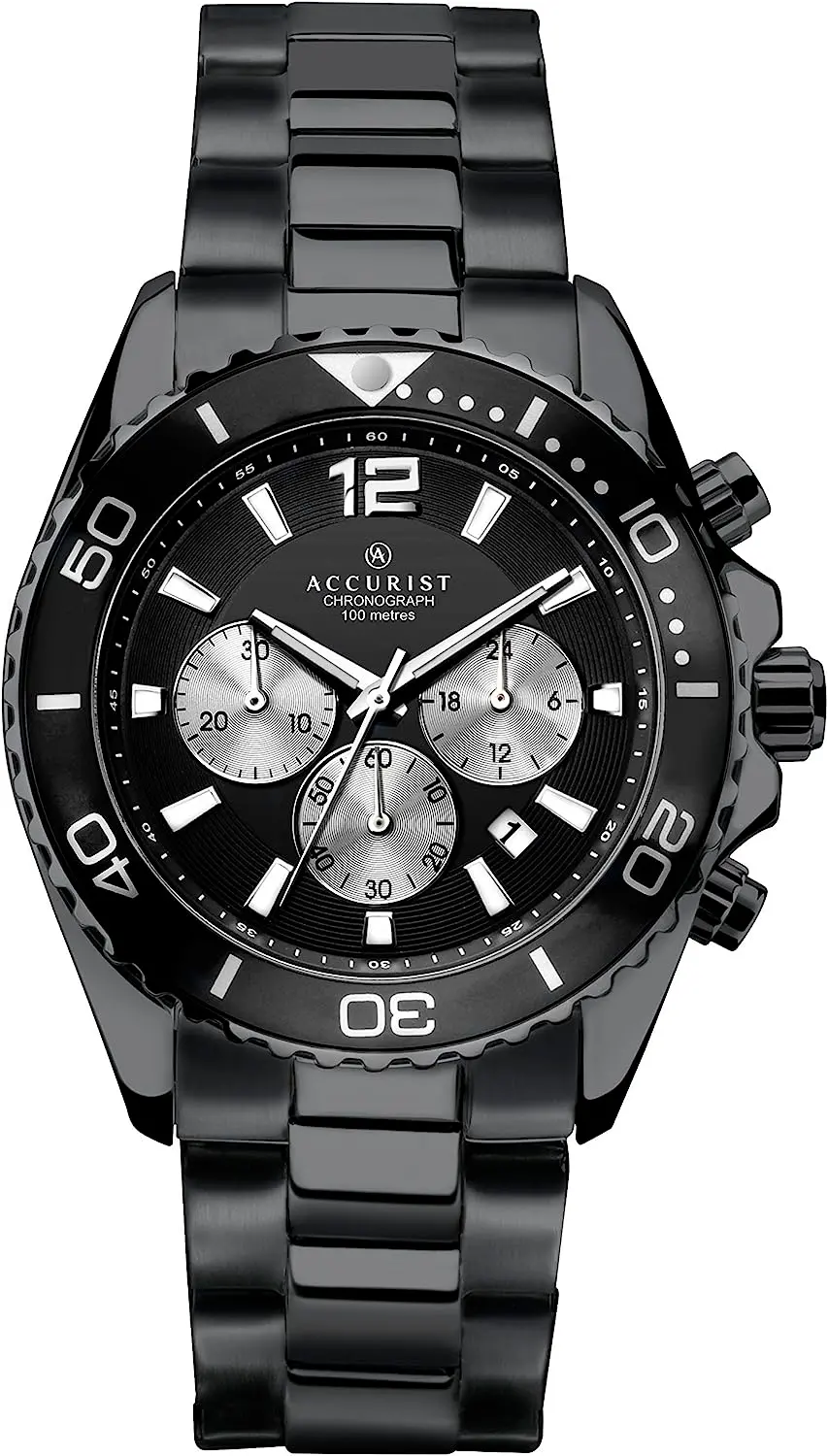 Ανδρικό αναλογικό ρολόι Accurist Chronograph - A-7205