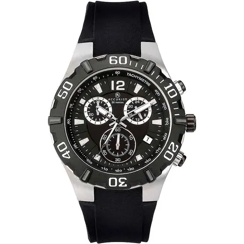 Мъжки аналогов часовник Accurist Chronograph - A-7253