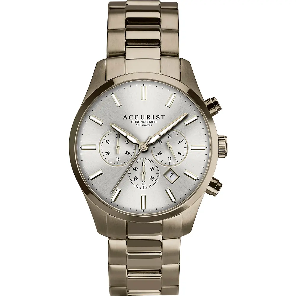 Мъжки аналогов часовник Accurist Chronograph - A-7359