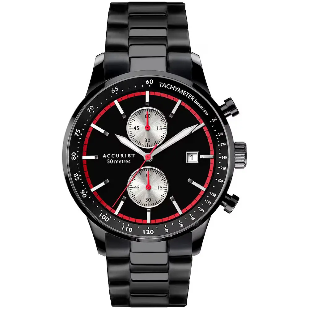 Мъжки аналогов часовник Accurist Chronograph - A-7364